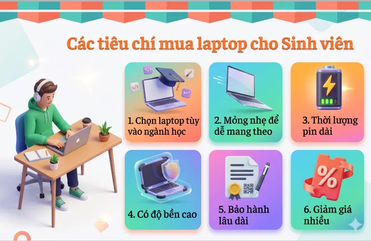 Laptop Sinh Viên 2026: Sinh Viên Nên Mua Máy Tính Gì Chuẩn Nhất (A-Z)?