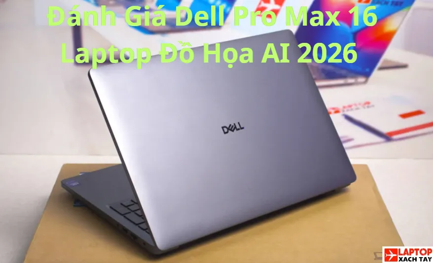 Đánh Giá Dell Pro Max 16 MC16250: Laptop Đồ Họa AI cho chuyên gia 2026