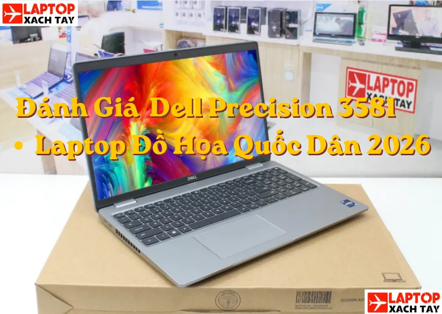 Đánh giá Laptop Dell Precision 3581: Cỗ máy trạm di động hoàn hảo cho sinh viên kỹ thuật và dân đồ họa